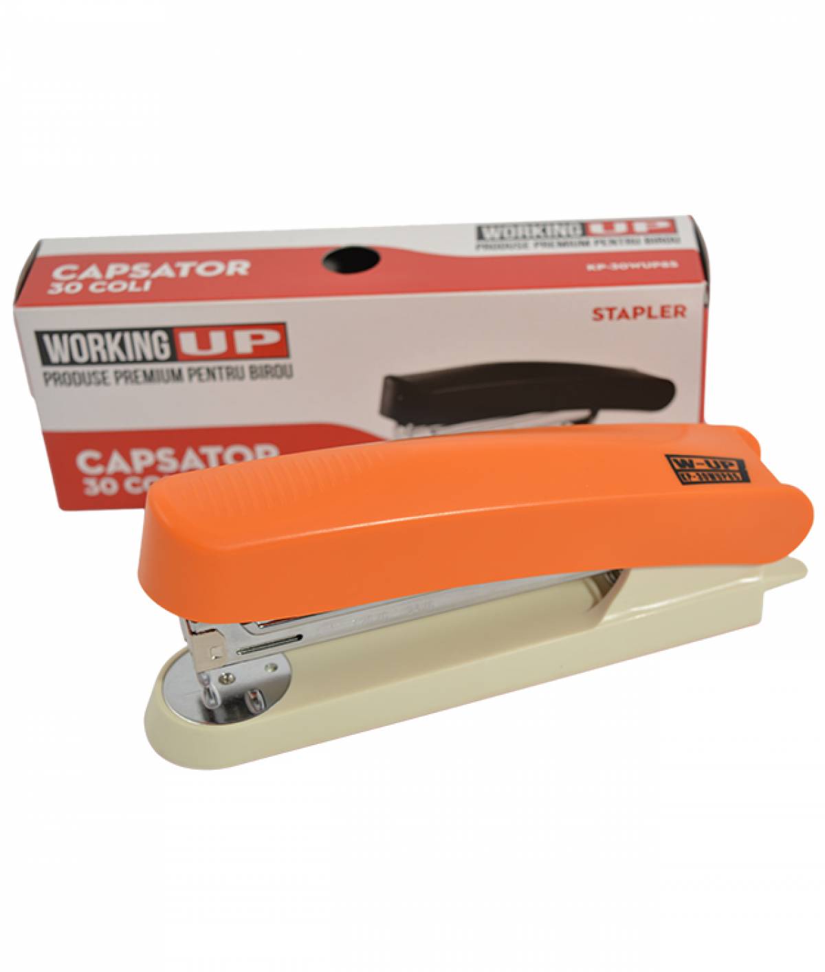 Capsator plastic 30 file (85mm) W-UP ORANGE