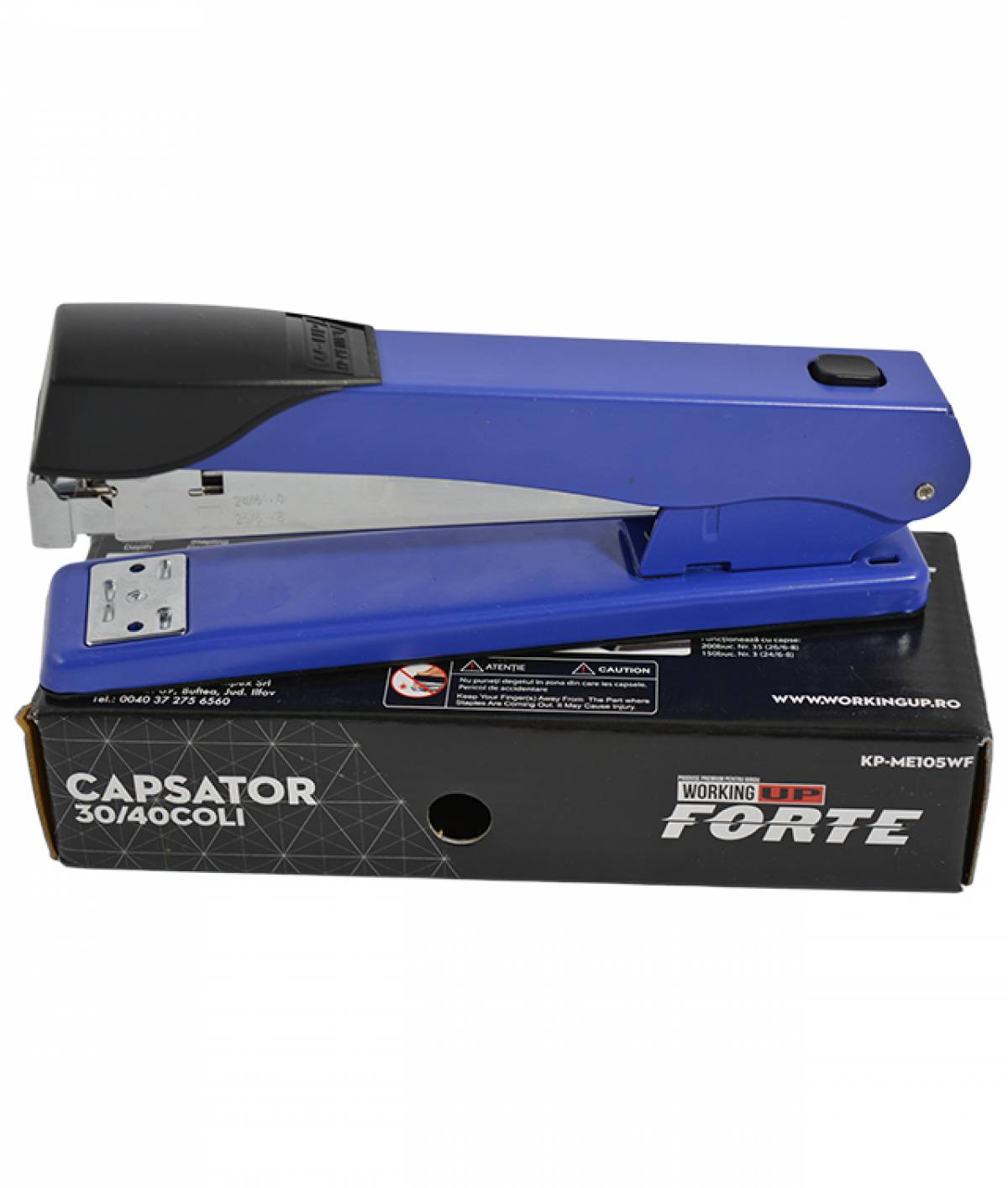 Capsator metalic 30/40 file (105mm) W-UP FORTE ALBASTRU