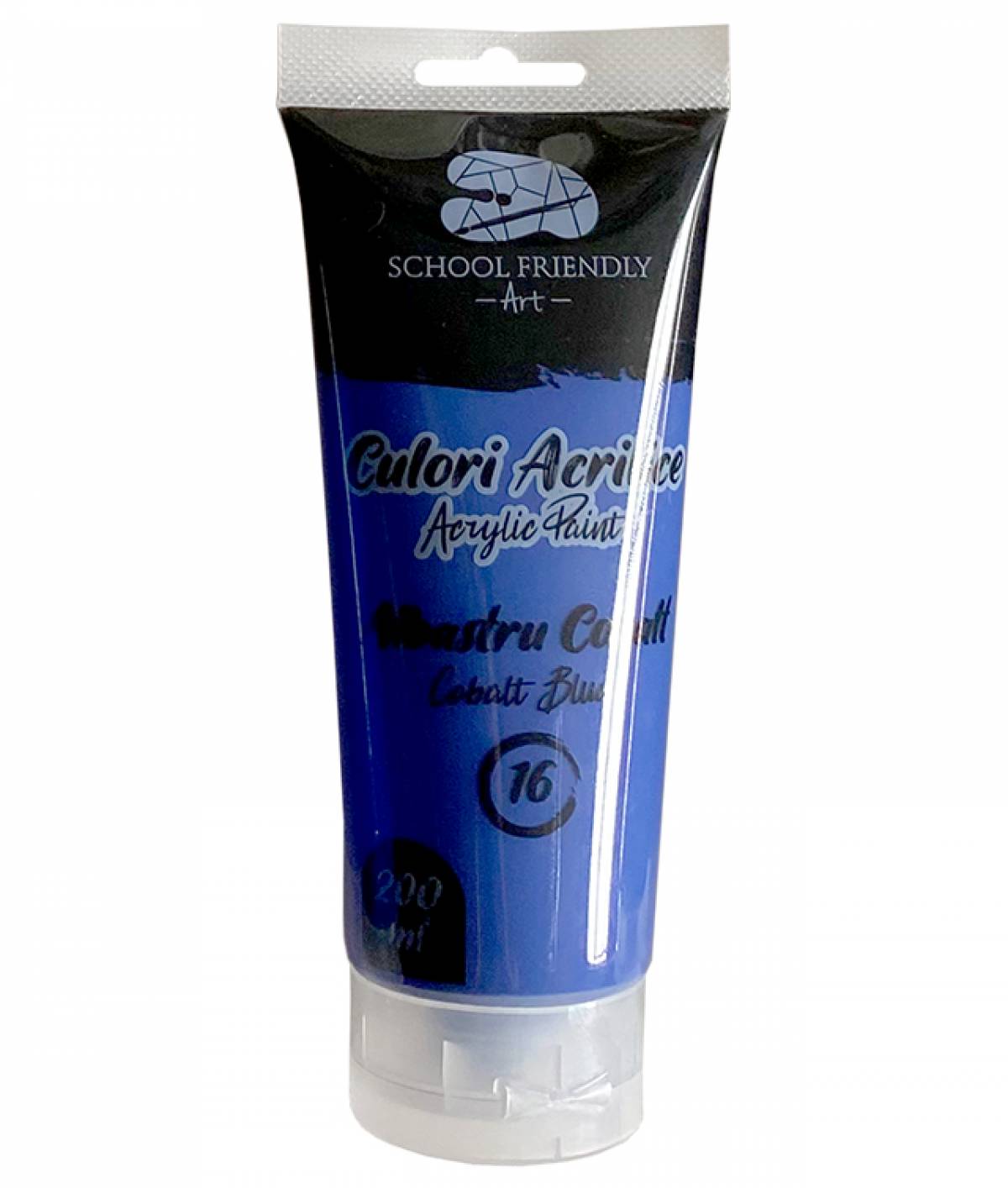 Culori acrilice SF ART PREMIUM 200 ml Albastru Cobalt