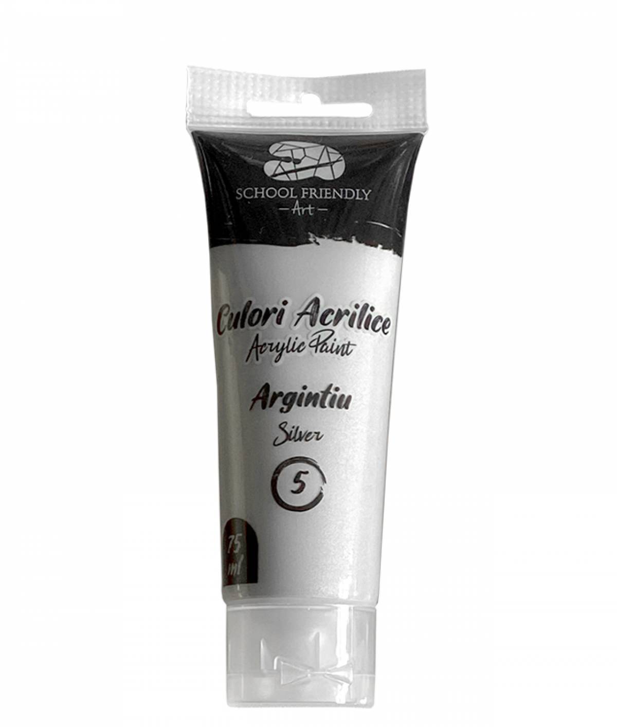 Culori acrilice SF ART PREMIUM 75 ml Argintiu