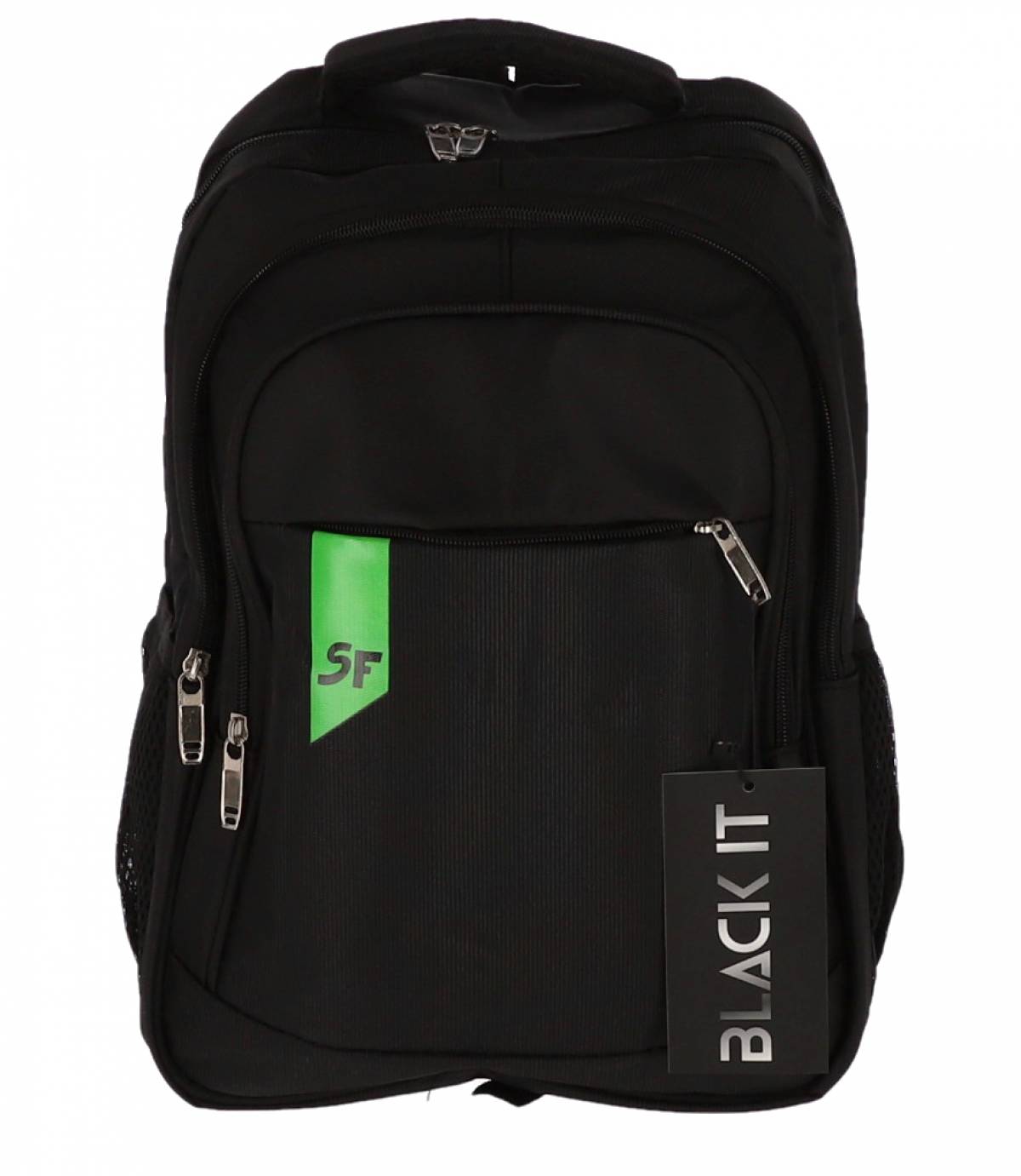 Ghiozdan BLACK IT LAPTOP 4fermoare 40HX30X19cm VE